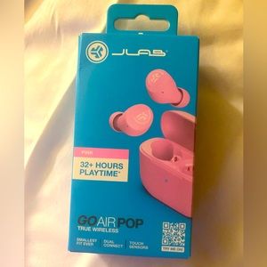 JLAB GO AIR POP TRUE WIRELESS HEADSET JLAB GOAIRPOP WIRELESS HEADPHONES HEADSET
